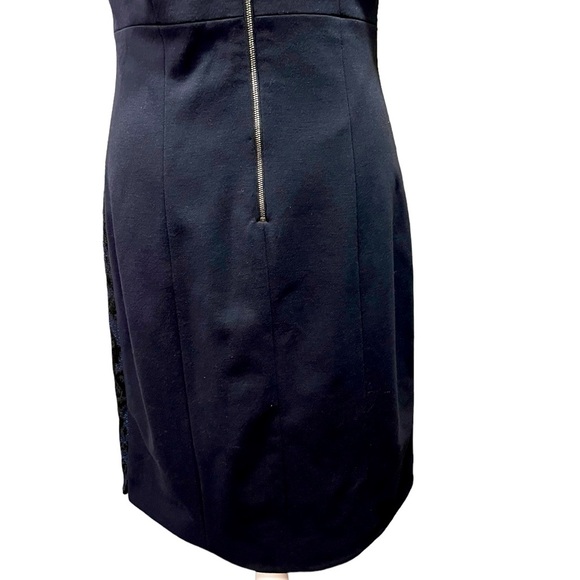 Ellie Tahari cocktail / Career dress navy blue size 6. Brand new with tag - Picture 3 of 12